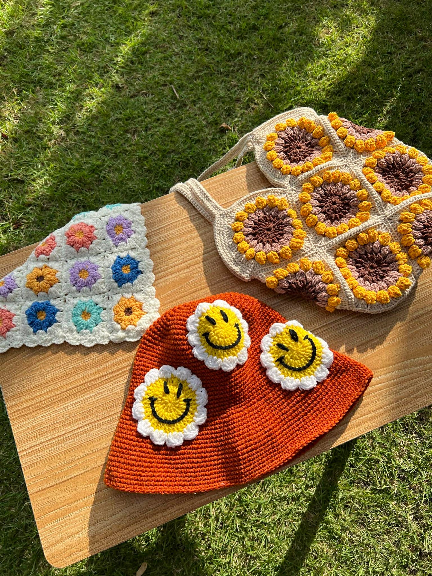 Beanies hat (flower smile)