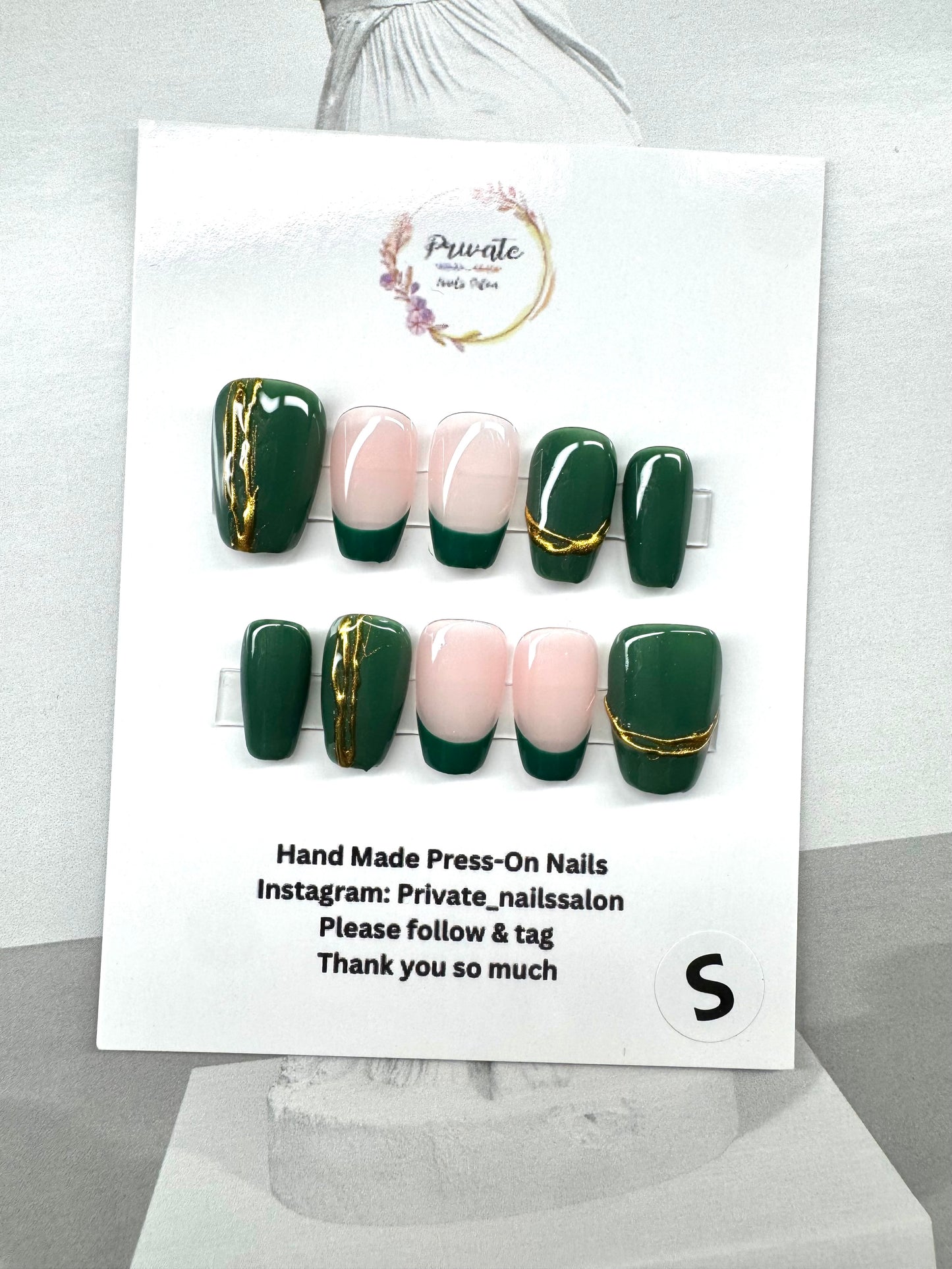 A-dark green