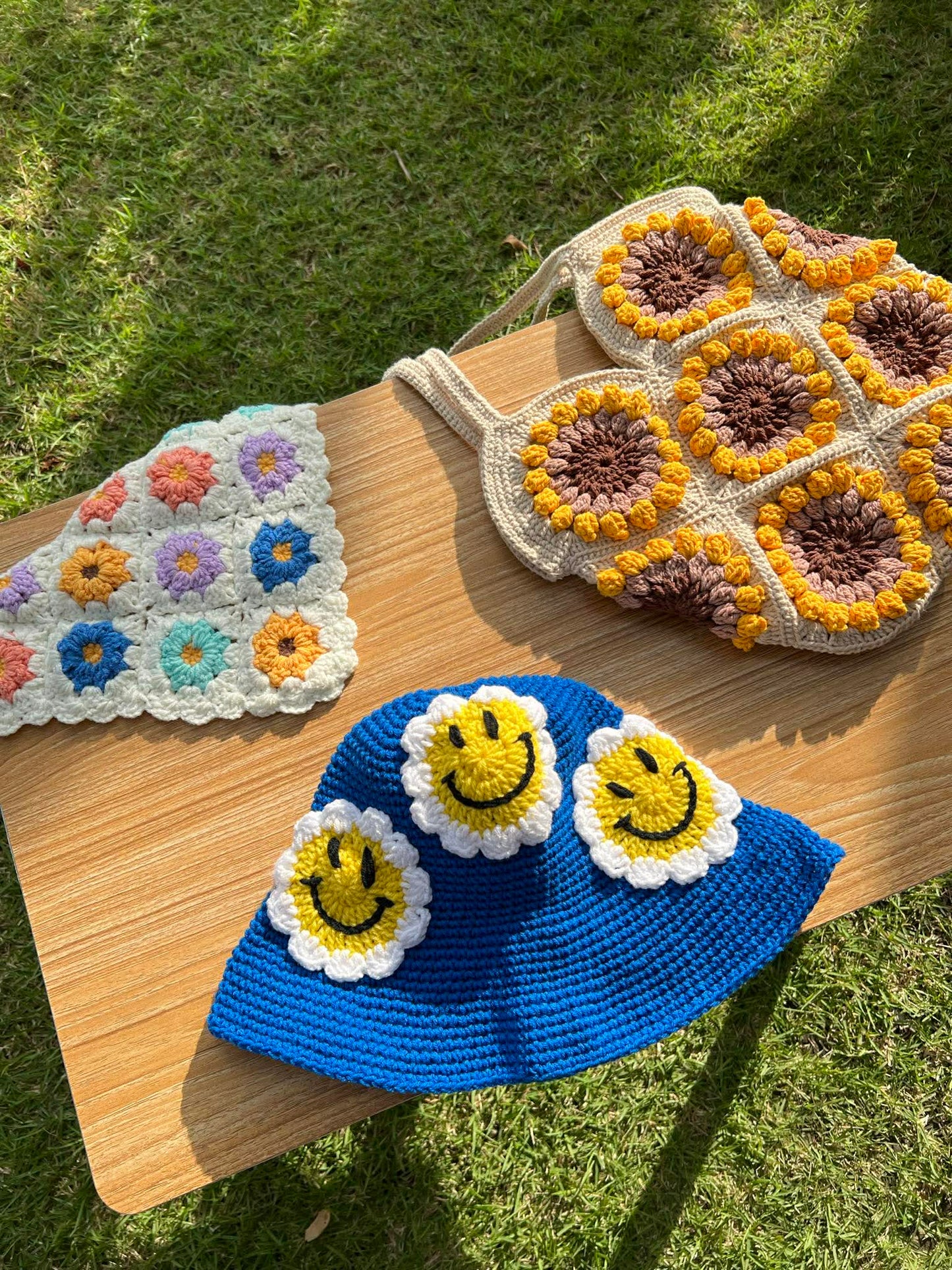 Beanies hat (flower smile)