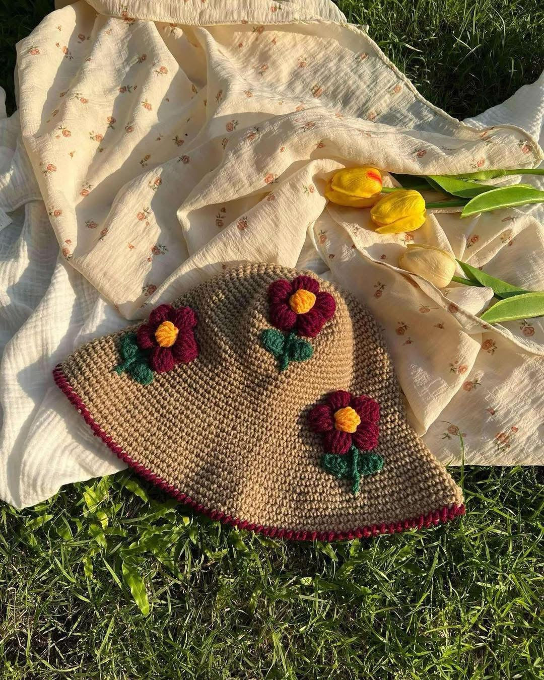 Beanies hat (flower)