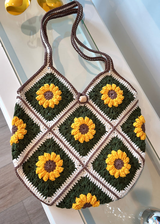 Tote bag Sun flower